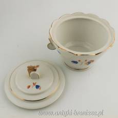 Bombonierka porcelanowa Niemcy Bawaria Rehau Porzellanfabrik Zeh, Scherzer & Co. AG 1930r.