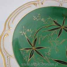 Patera ozdobna porcelanowa ręcznie malowana Niemcy Hagemann Porzellanmanufaktur