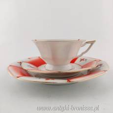 Filiżanka porcelanowa Art- Deco (trio) Bawaria