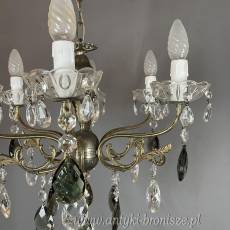 Antyczny żyrandol lampa sufitowa