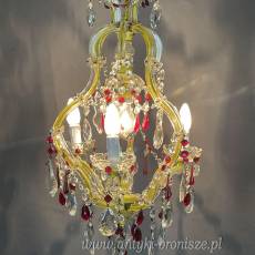 Żyrandol  Maria Teres, antyczny, lampa sufitowa