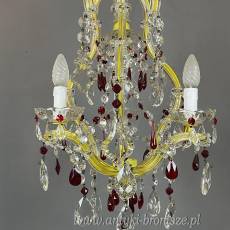 Żyrandol  Maria Teres, antyczny, lampa sufitowa