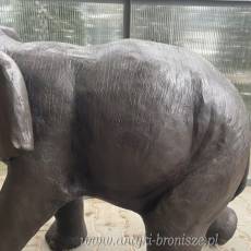 SŁOŃ - duza figura z brazu LEWY