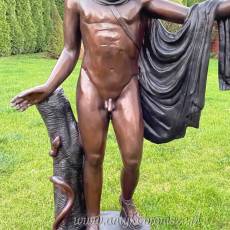 FIGURA Z BRĄZU APOLLO wys 124 cm