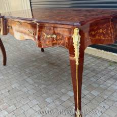 STYLOWE biurko Z SZUFLADKAMI INTARSJA 170 x 88 cm