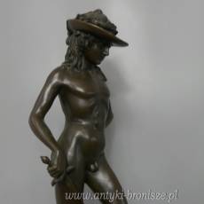 Dawid Donatella - DAWID Z MIECZEM figura z brązu