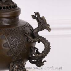 POJEMNIK ZE SMOKAMI kadzielnica - szktauła