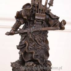 SAMURAI figura z brązu 34 cm