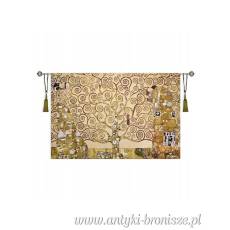 DUŻY OBRAZ GOBELIN KLIMT 135 X 210 CM