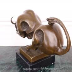 BYK Z BRĄZU - Figura Art Deco *sygnowana*