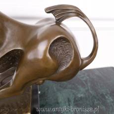 BYK Z BRĄZU - Figura Art Deco *sygnowana*