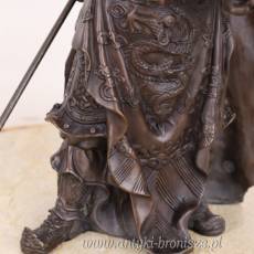 SAMURAI figura z brązu 26 cm