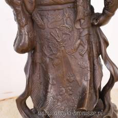 SAMURAI figura z brązu 26 cm