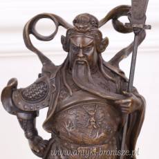 SAMURAI figura z brązu 26 cm
