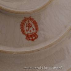 PATERA PORCELANOWA AMOREK OKUCIA Z BRĄZEM