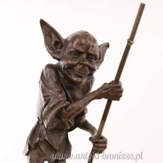 FIGURA Z BRĄZU żeglujący gremlin ZERKNIJ