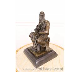 MOJŻESZ - duża figura z brązu