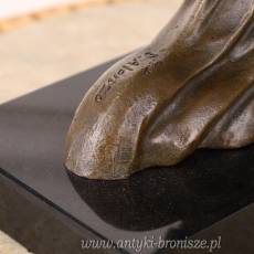 Erotyczna Rzeźba -BRĄZ! ZAKOCHANA PARA - KOBIETA I MĘŻCZYZNA