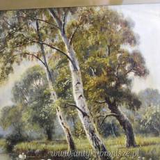 Pejzaż rzeczny “Thames Backwater Clieveden”  Sidney Yates Johnson Anglia XIX/XXw