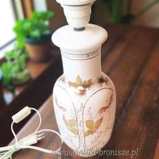 Lampa stołowa ceramika Louis Drimmer Francja lata 70te
