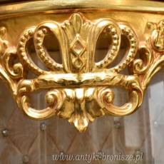 Ekskluzywna Witryna Barokowa – Przeszklona, Rzeźbiona, Styl Pałacowy