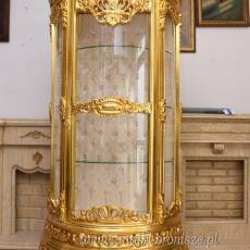 Ekskluzywna Witryna Barokowa – Przeszklona, Rzeźbiona, Styl Pałacowy