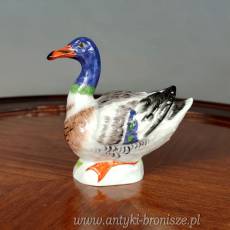 Kaczka sygnowana Miśnia / Meissen XX wieczna