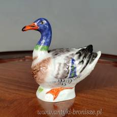 Kaczka sygnowana Miśnia / Meissen XX wieczna