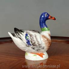 Kaczka sygnowana Miśnia / Meissen XX wieczna