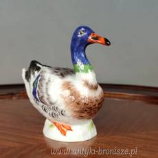 Kaczka sygnowana Miśnia / Meissen XX wieczna