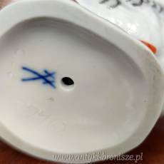 Kaczka sygnowana Miśnia / Meissen XX wieczna