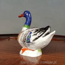 Kaczka sygnowana Miśnia / Meissen XX wieczna