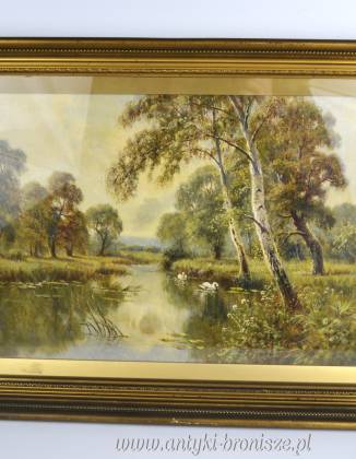 Pejzaż rzeczny “Thames Backwater...