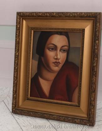 TAMARA De Łempicka - Portret Kobiety -...