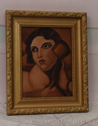 TAMARA De Łempicka - Portret Kobiety -...