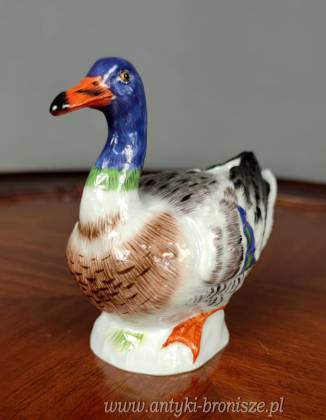 Kaczka sygnowana Miśnia / Meissen XX...