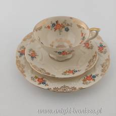 Filiżanka porcelanowa (trio) Niemcy Bayerische Ostmark 1933-1945r