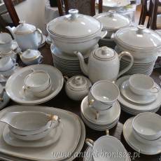 Komplet porcelany kawowo-obiadowej na 12 osób Arzberg Schumann PROMOCJA