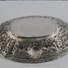 Koszyczek ażurowy srebro pr. 800 Niemcy Pforzheim Wilchelm Wolff