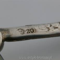 Szczypce do ciast/tortów posrebrzane