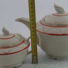 Serwis dwuosobowy porcelanowy typu tete-a-tete Bavaria