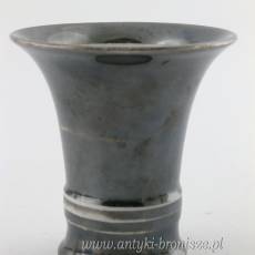 Wazonik porcelanowy posrebrzany Niemcy Selb Rosenthal 1933r
