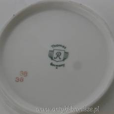 Paterka porcelanowa 2 szt Niemcy Marktredwitz Thomas 1950-1960r.