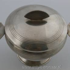 Cukierniczka posrebrzana Art-Deco