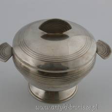 Cukierniczka posrebrzana Art-Deco
