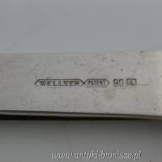 Łyżka do sałat / jajek faszerowanych posrebrzana Niemcy Wellner