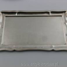 Taca srebro 800/1000 Węgry lata 1837-1965, 40x24cm, 830g.