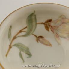 Bulionówka porcelanowa Niemcy Hutschenreuther wzór Sylvia z motywem magnolii  1939-1964r.