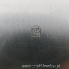 Paterka posrebrzana wykonana w stylu zdobniczym IKORA Niemcy WMF 1930-1960