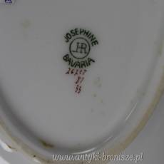 Zestaw półmisków i salaterek porcelanowych Niemcy Hutschenreuther wzór Josephine 1887-1920r.